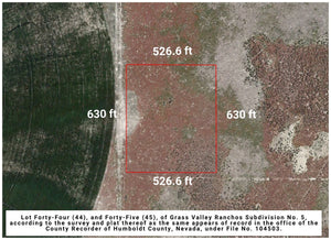 7.61 Acres in Humboldt County, NV Own for $399 Per Month (Lots 44 & 45)