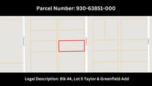 Load image into Gallery viewer, 0.14 Acre in Jefferson County, AR Own for $99 Per Month (Parcel Number: 930-63851-000)
