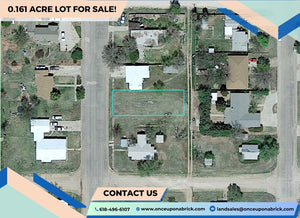 0.16 Acre in Crosby County, Texas Own for $8,500 Cash Price (Parcel Number: R11199)