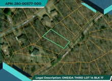 Load image into Gallery viewer, 0.32 Acre in Sharp County, Arkansas Own for $220 Per Month (Parcel Number: 280-00577-000)
