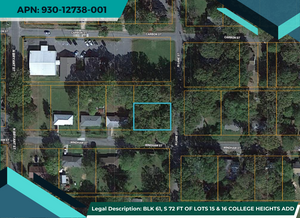 0.17 Acre in Jefferson County, Arkansas Own for $220 Per Month (Parcel Number: 930-12738-001)