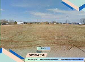 0.64 Acre in Crosby County, Texas Own for $14,000 Cash Price (Parcel Number: R12266)