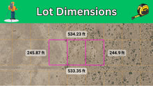 Load image into Gallery viewer, 3 Acre in Luna County, NM Own for $175 Per Month (Parcel Number: 3054152316679, 3054152334679 &amp; 3054152352679)
