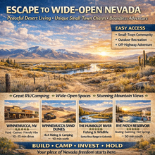 Load image into Gallery viewer, 4.77 Acres in Humboldt County, NV Own for $199 Per Month (Lot 42) - Once Upon a Brick Inc. Land Investments
