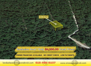 0.19 Acres in Ozark County, MO Own for $150 Per Month (Parcel Number: 17-0.4-20-001-019-002.00) - Once Upon a Brick Inc. Land Investments