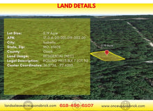 Load image into Gallery viewer, 0.19 Acres in Ozark County, MO Own for $150 Per Month (Parcel Number: 17-0.4-20-001-019-002.00) - Once Upon a Brick Inc. Land Investments
