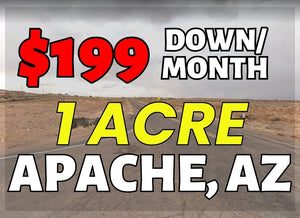 1 Acre in Apache County, AZ Own for $199 Per Month (Parcel Number: 211-35-237) - Once Upon a Brick Inc. Land Investments