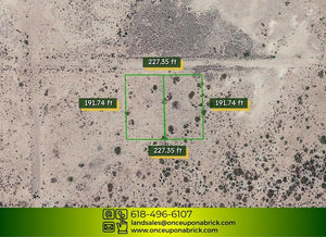 1 Acre in Luna County, NM Own for $199 Per Month (Parcel Number: 3032144209376 & 3032144197376) - Once Upon a Brick Inc. Land Investments