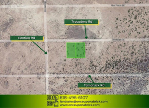 1 Acre in Luna County, NM Own for $199 Per Month (Parcel Number: 3032144209376 & 3032144197376) - Once Upon a Brick Inc. Land Investments