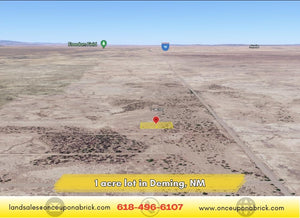 1 Acre in Luna County, NM Own for $199 Per Month (Parcel Number: 3036156045014, 3036156033014) - Once Upon a Brick Inc. Land Investments