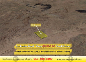 1.24 Acre in Navajo County, AZ Own for $175 Per Month (Parcel Number: 105-59-335) - Once Upon a Brick Inc. Land Investments