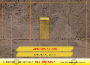 1.24 Acre in Navajo County, AZ Own for $175 Per Month (Parcel Number: 105-59-335) - Once Upon a Brick Inc. Land Investments