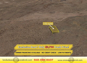 1.32 Acres in Navajo County, AZ Own for $135 Per Month (Parcel Number: 105-58-165) - Once Upon a Brick Inc. Land Investments