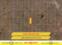 Load image into Gallery viewer, 1.33 Acres in Navajo County, AZ Own for $135 Per Month (Parcel Number: 105-53-370) - Once Upon a Brick Inc. Land Investments
