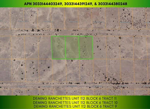 1.5 Acre in Luna County, NM Own for $250 Per Month (Parcel Number: 3033144403249, 3033144391249, & 3033144380248) - Once Upon a Brick Inc. Land Investments
