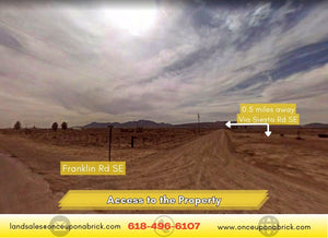 2.5 Acre in Luna County, NM Own for $375 Per Month (Parcel Number: 3-037-143-134-379) - Once Upon a Brick Inc. Land Investments