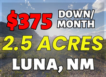 Load image into Gallery viewer, 2.5 Acre in Luna County, NM Own for $375 Per Month (Parcel Number: 3-037-143-134-444) - Once Upon a Brick Inc. Land Investments
