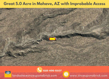 Load image into Gallery viewer, 5.0 Acre in 86413 - Golden Valley, Arizona Own for $375 Per Month (Parcel Number: 224-03-021) - Once Upon a Brick Inc. Land Investments
